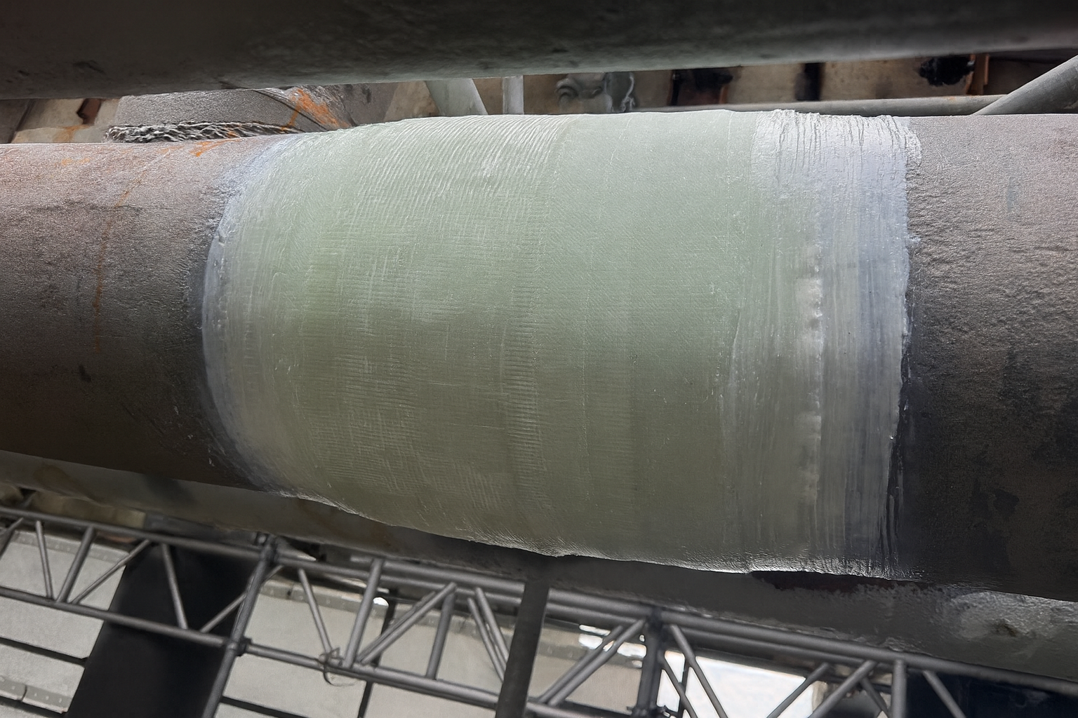 Pipeline surface background for services and systems section